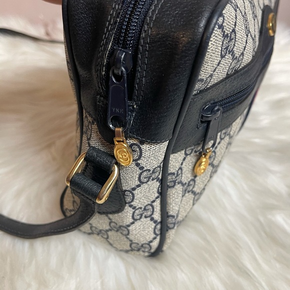 100% Authentic Gucci vintage web sherry line crossbody - Picture 4 of 14